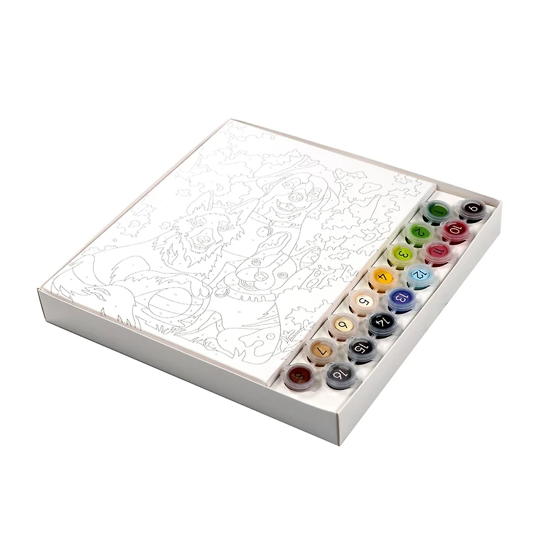 Paint by Numbers Dogs' Day Out