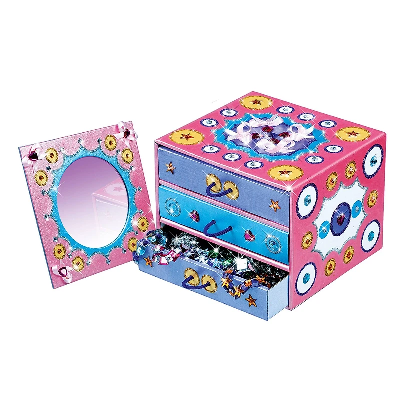 Small World Toys Pretty Me Jewelry Box Kit
