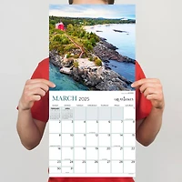 TF Publishing 2025 Great Lakes Wall Calendar
