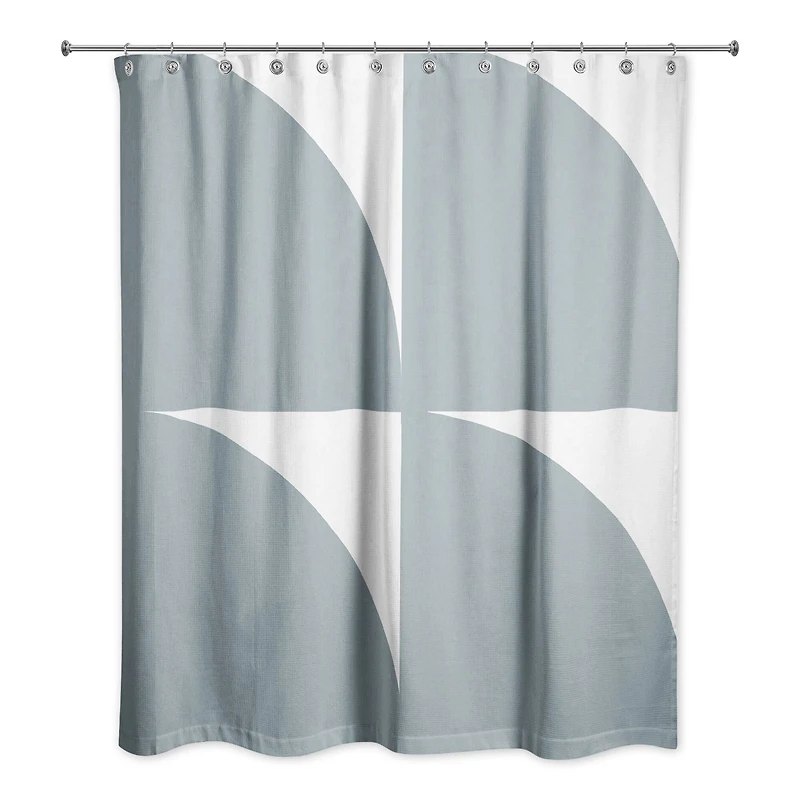 Quarter Circle 71" x 74" Shower Curtain