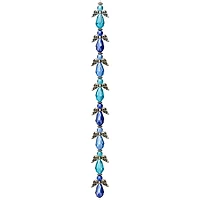 12 Pack: Aqua Mix Glass & Metal Angel Beads by Bead Landing™