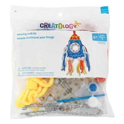 Rocket Wood Weaving Craft Kit by Creatology™