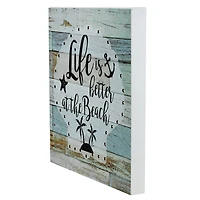 LED Beach Wall Art Plaque