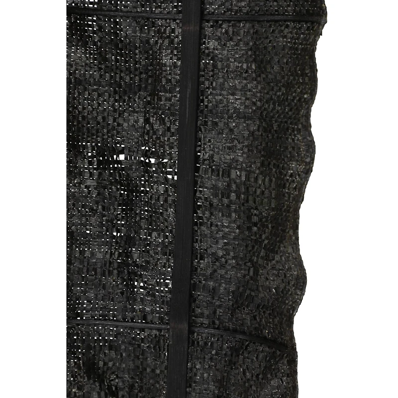 Set of 4" Black Sea Grass Eclectic Natural Foliage, 7" x 78"