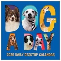 2026 Dog A Day Daily Desktop Calendar