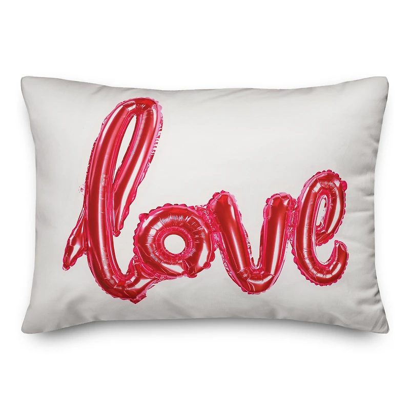 Balloon Love Throw Pillow