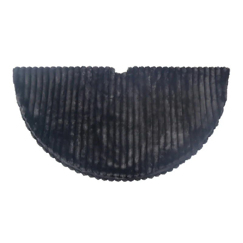 4ft. Black Christmas Tree Skirt by Ashland®