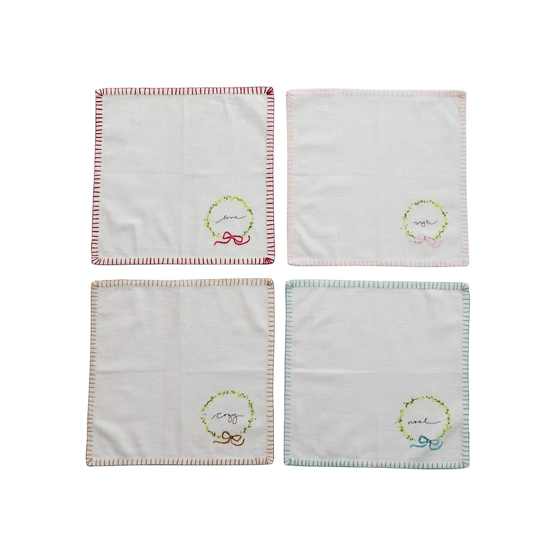 Hello Honey® Square Cotton Napkin Set