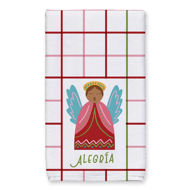 Alegria Angel Grid Tea Towels - Set of 2