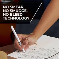 Sharpie® S-Gel™ 0.7mm Medium Point Classic Pens with White Fashion Barrel, 4ct.