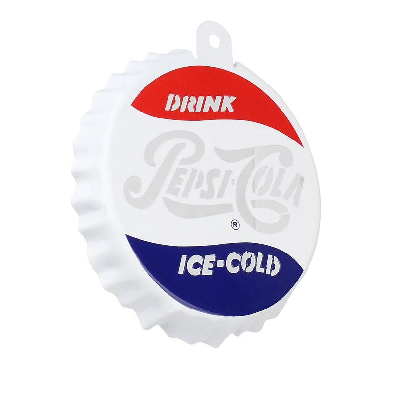 3.25" Pepsi-Cola Logo Bottle Cap Ornament