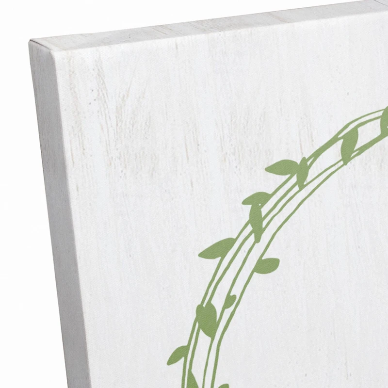 Our Nest Wreath Canvas Wall Art