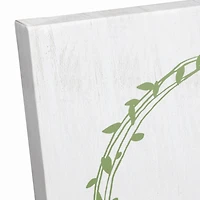 Our Nest Wreath Canvas Wall Art