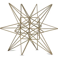 6" Gold Metal Star Figurine