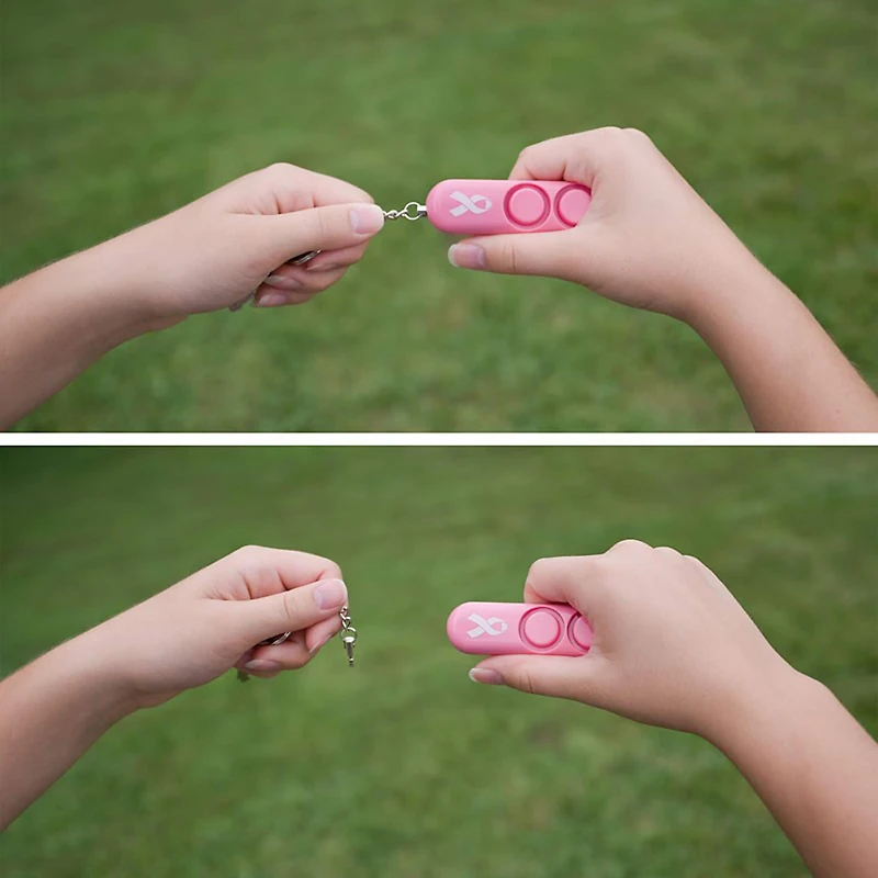 SABRE® Pink NBCF Personal Alarm, 2ct.