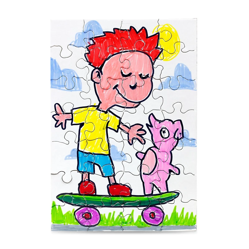 Hygloss® Compoz-A-Puzzle® 28 Piece Puzzle Set, 24ct.