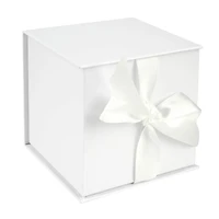 Small White Ribbon Box by Celebrate It™