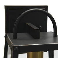 Hello Honey® Robert Stevenson Lighting Dorchester Oil Rubbed Bronze Metal & Glass Outdoor Light