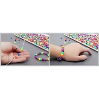 Essentials by Leisure Arts Neon Mix Pony Beads, 1lb.