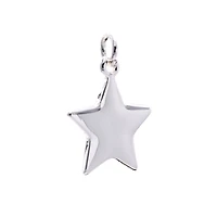 Charmalong™ Silver Plated Star Charm by Bead Landing™