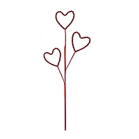 27" Burgundy Heart Stem by Ashland®