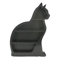 15" Black Cat Tabletop Shelf by Ashland®