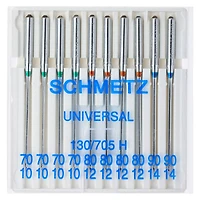 SCHMETZ Universal Needles, Assorted 10 Pack