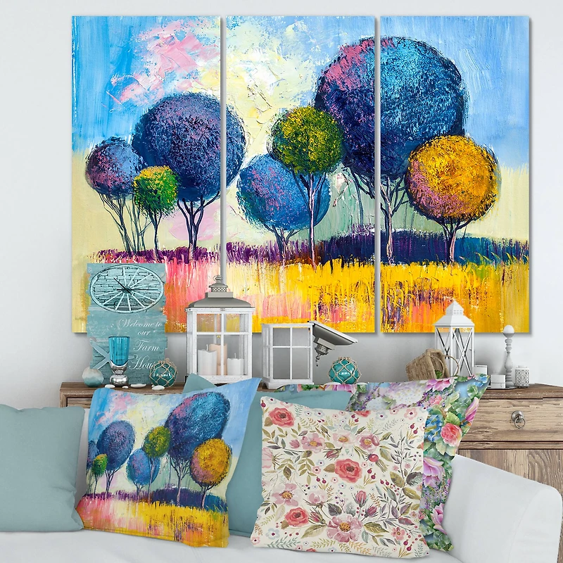 Designart - Autumn Fantasy Trees III