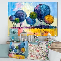 Designart - Autumn Fantasy Trees III