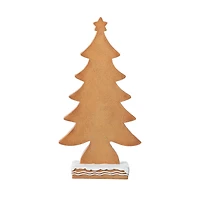 Glitzhome® 14.5" Resin Christmas Tree Table Decor