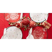 DII® Be Merry & Bright Embellished Placemats, 6ct.