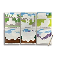 OOLY Water Amaze Helpful Vehicles Water Reveal Boards