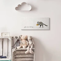Stupell Industries You Saw Nothing Canvas Wall Art