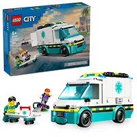 LEGO® City Emergency Ambulance Toy Truck Building Set 60451
