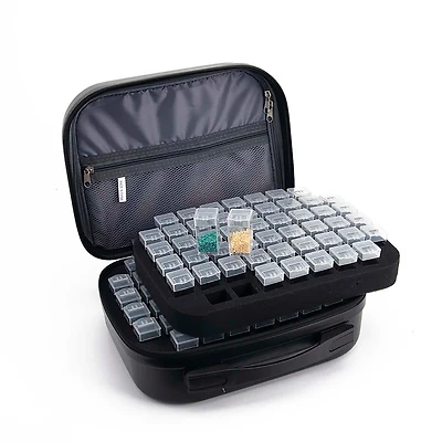 Sparkly Selections Black Diamond Painting Storage Case with Containers