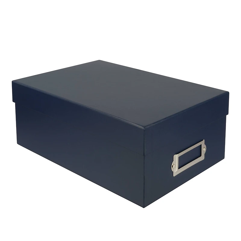 Navy Photo Box by Simply Tidy™