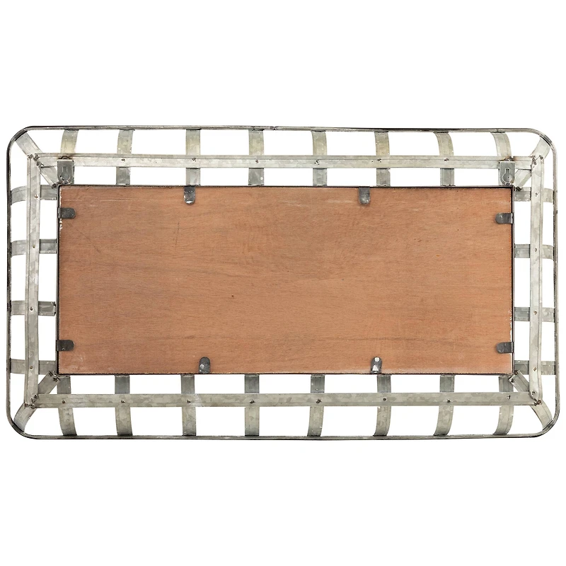 24" Silver & White Pumpkin Thankful Rectangular Wall Décor