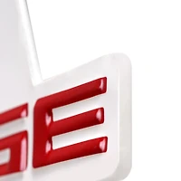 Dodge Raise Hell Flags Embossed Shaped Metal Wall Sign