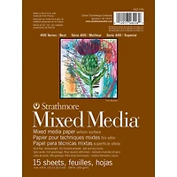 12 Pack: Strathmore® 400 Series Mixed Media Paper Pad