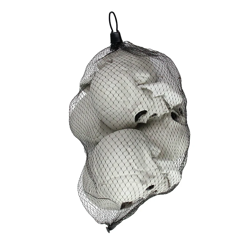 4.75" Skull Halloween Decorations, 6ct.