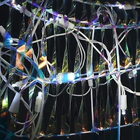 48" Iridescent Deer with Cool White LED Lights