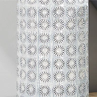 CosmoLiving by Cosmopolitan White Porcelain Coastal Style Vase, 8" x 18"