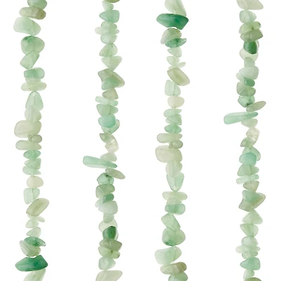 Green Aventurine Chip Beads, 7mm by Bead Landing™