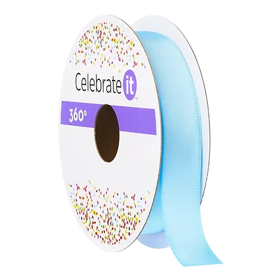 5/8" x 7yd. Satin Ribbon by Celebrate It