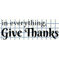 Leisure Arts® Vinyl Matte Black In Everything, Give Thanks Decal