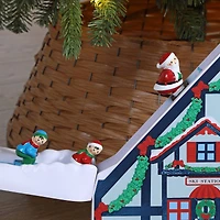 Mr. Christmas 47" Animated & Musical Santa's Ski Slope