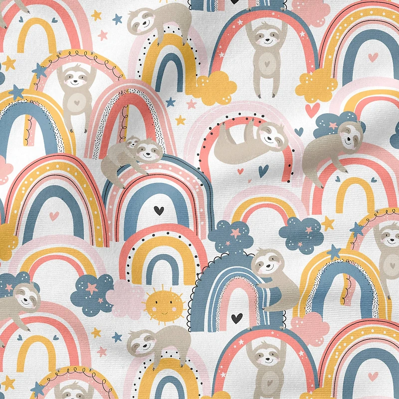 Sloth Themed Fabric Bundles by Loops & Threads™