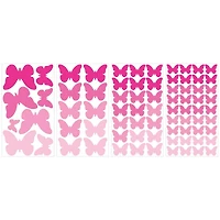 RoomMates Pink Flutter Butterflies Peel & Stick Wall Decals