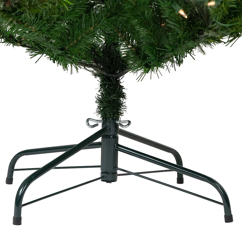 6.5ft. Pre-Lit Mixed Cashmere Pine Artificial Christmas Tree, Clear Lights