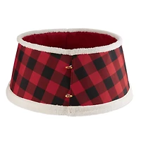 DII® Red & Black Buffalo Check Holiday Tree Collar